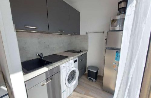 Marseillan Plage Apartamento | Appartement lumineux 4-6 pers avec terrasse, parking et cuisine équipée à Marseillan - FR-1-326-502
