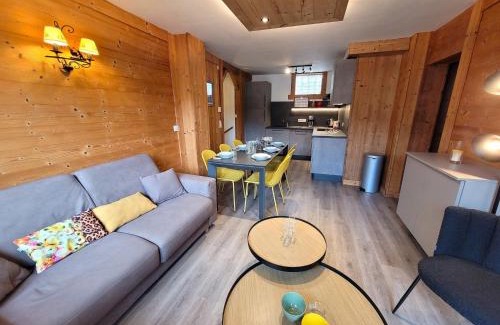 Les Gets Apartamento | Appartement lumineux 6 pers, balcon, au cœur des Gets, proche pistes et commerces - FR-1-598-76