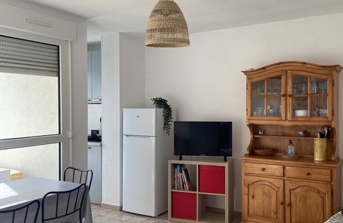 Carnon-Plage Apartamento | Appartement Lumineux et Chaleureux à 50 Mètres de la Plage !