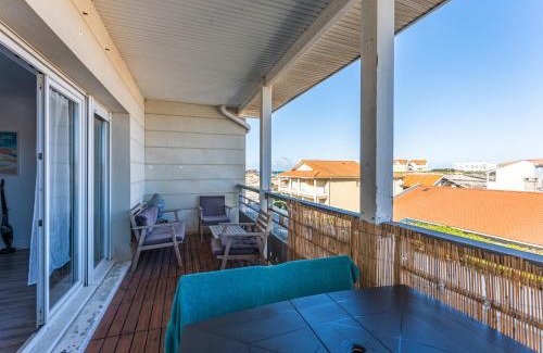 Biscarrosse Plage Apartamento | Appartement lumineux 4 pers, proche océan, piscine, parking couvert - FR-1-521-257