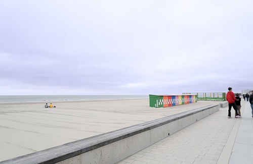 Malo-les-Bains Apartamento | Appartement Lumineux, Calme et Spacieux Situé Face à la mer