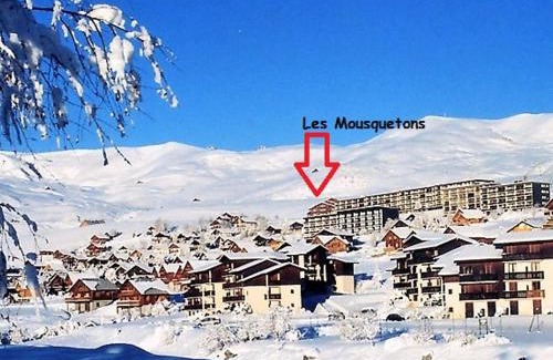 La Toussuire Apartamento | Appartement lumineux 2 pièces avec balcons et animaux admis à La Toussuire - FR-1-417-123