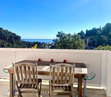 Saint Antoine Apartamento | Appartement Luxe - 3 pièces avec vue mer, piscine et tennis