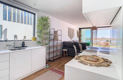 Olhao Apartamento | Appartement Luxueux Face à la ria Formosa Dans un Villa .plage à 5mn à Pied