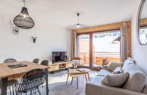 Plagne Centre Apartamento | Appartement moderne 3 pièces à Plagne Centre, balcon sud, proche pistes et commerces. - FR-1-351-125