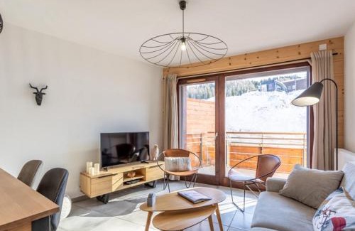 Plagne Centre Apartamento | Appartement moderne 3 pièces à Plagne Centre, balcon sud, proche pistes et commerces. - FR-1-351-125