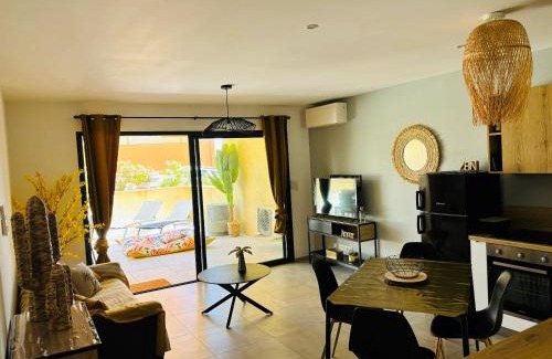 Ajaccio Apartamento | Appartement moderne à Ajaccio de 45 m² avec terrasse vue mer
