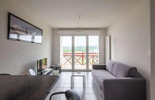 Hendaye Apartamento | Appartement moderne à Hendaye avec parking - FR-1-2-308