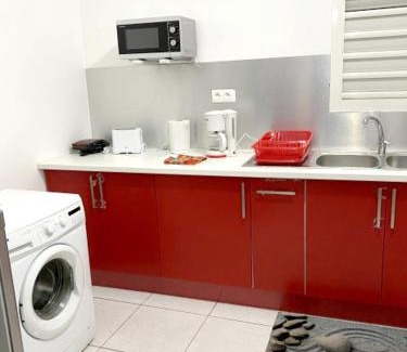 Le Gosier Apartamento | Appartement moderne au Gosier avec jardin et terrasse