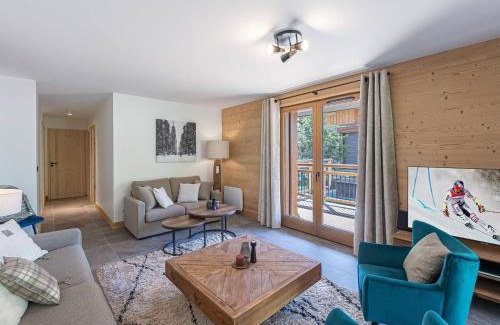 Le Bettaix Apartamento | Appartement moderne près des pistes avec grande terrasse, 4 chambres, 3 salles de bain - Le Bettaix - FR-1-570-46