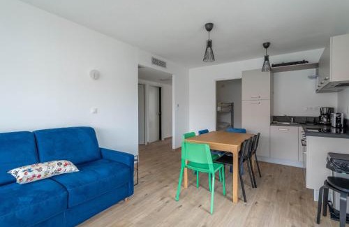 Mimizan-Plage Apartamento | Appartement Neuf 3* à 100m de l'Océan avec Piscine pour 8 Personnes - Ménage Inclus - FR-1-50-113