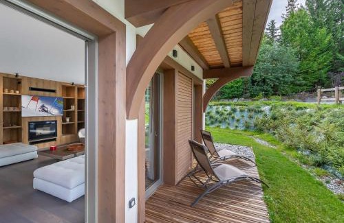 Le Planellet Apartamento | Appartement Neuf, Jardin Privé, 3 Chambres, Megève Mont d'Arbois - FR-1-569-73