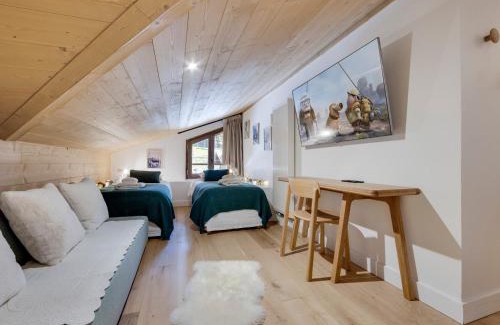 La Rosiere Apartamento | Appartement neuf rooftop, Sud, proche pistes, cheminée, wifi - FR-1-690-21