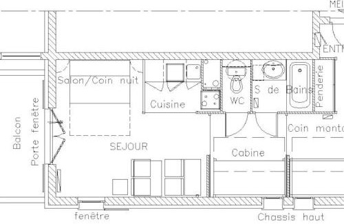 Mont-de-Lans Apartamento | Appartement pied des pistes 4 à 6 pers - Les Deux-Alpes