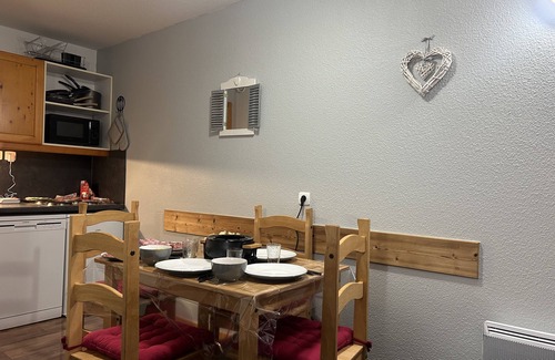 Valmeinier Apartamento | Appartement Pied de Piste Avec Piscine Résidence 4, vue Montagne Sans Vis-à-vis