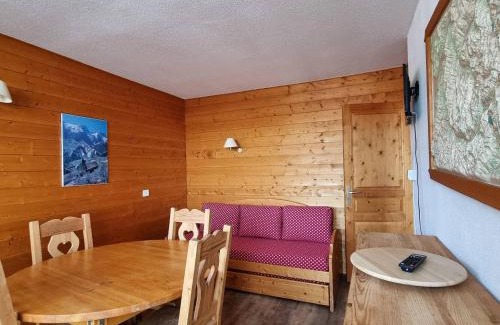 Plagne Centre Apartamento | Appartement pour 6 pers au pied des pistes avec balcon - Plagne Centre - FR-1-351-61