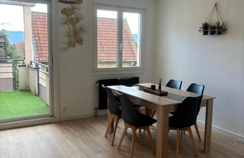 Besancon Apartamento | Appartement proche gare avec terrasse