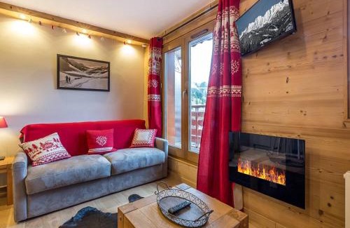 Meribel-Mottaret Apartamento | Appartement rénové à Méribel, proche pistes, balcon, 4 couchages - FR-1-355-108
