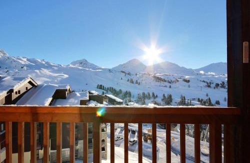 Belle Plagne Apartamento | Appartement rénové 4 pers, balcon, proche pistes - FR-1-455-90