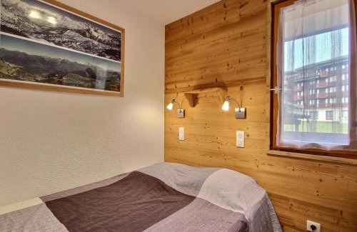 Belle Plagne Apartamento | Appartement rénové 4 pers, balcon, proche pistes - FR-1-455-90
