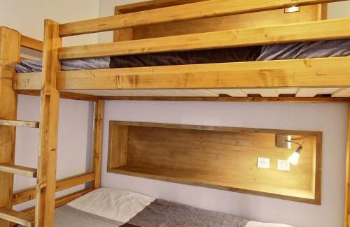 Belle Plagne Apartamento | Appartement rénové 4 pers, balcon, proche pistes - FR-1-455-90