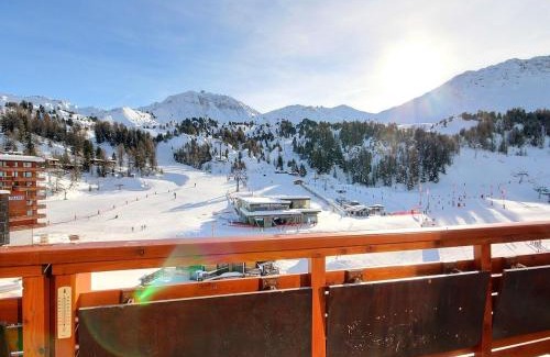 Plagne Centre Apartamento | Appartement rénové avec grand balcon et casiers à skis, proche commerces et pistes - FR-1-455-75