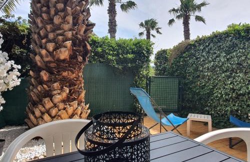 Saint-Cyprien Plage Apartamento | Appartement RDC avec terrasse, plage à proximité - FR-1-753-34