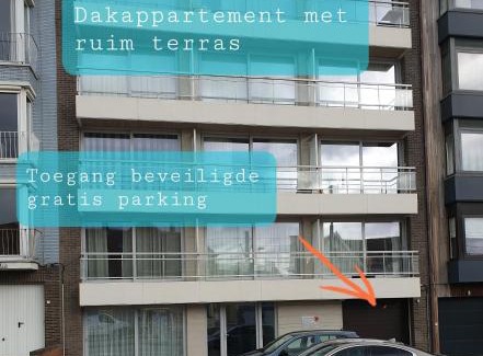 Koksijde-Bad Apartamento | Appartement, residentie Syci
