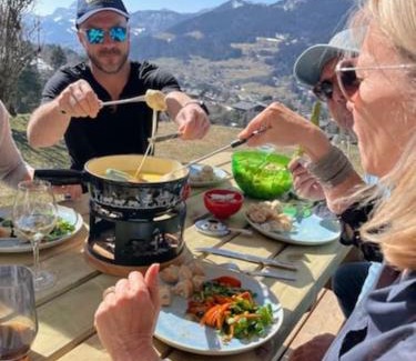 Le Planellet Apartamento | Appartement rez de jardin Megeve