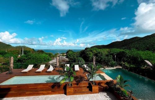 Anse Marcel Apartamento | Appartement romantique avec piscine, climatisation et Wi-Fi à Saint-Martin - FR-1-734-70