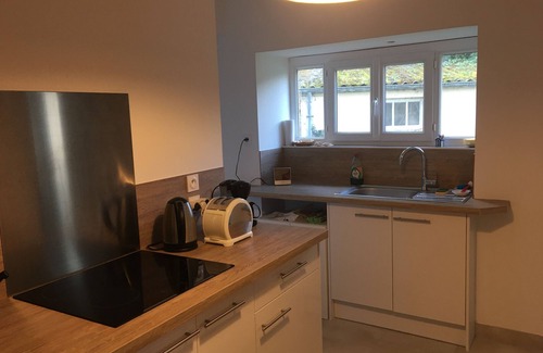 Vierville-sur-Mer Apartamento | Appartement sur Jardin à 500m de la Plage d Omaha Beach