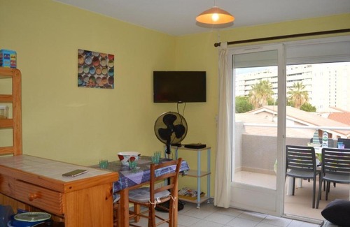 Saint-Cyprien Plage Apartamento | Appartement Saint-Cyprien, 2 pièces, 4 personnes - FR-1-225D-85