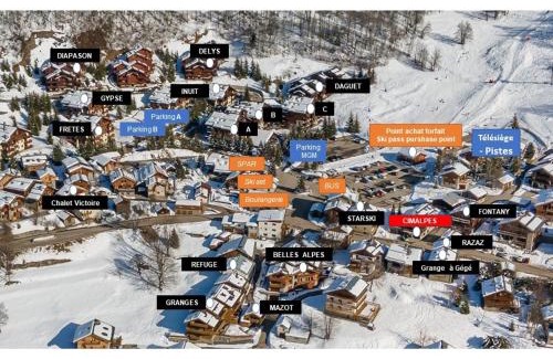 Meribel Village Apartamento | Appartement ski aux pieds avec piscine et spa - FR-1-566-51