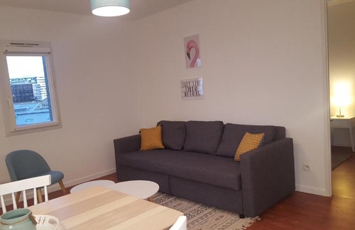 Ile Beaulieu Apartamento | Appartement sur l'île de Nantes - place de parking gratuit