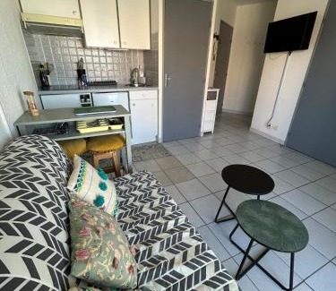 Sainte-Marie-Plage Apartamento | Appartement T2 à 2 mn de la plage !