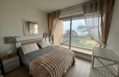 Arcachon Apartamento | Appartement T2 bis avec balcon, parking et WIFI à Arcachon - FR-1-374-199