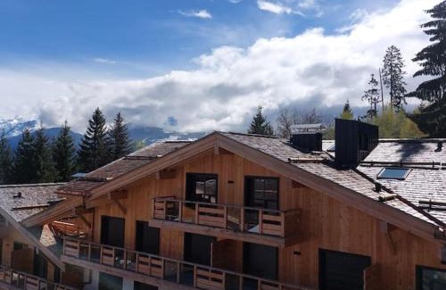 Combloux Apartamento | Appartement T2 de Standing Neuf 6-8 personnes avec Balcon et Jardinet au Pied des Pistes à Combloux