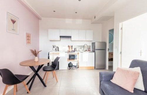 Les Poulettes Apartamento | Appartement T2 moderne cosy et climatisé à proximité du centre ville de lyon