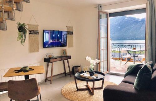 Aix-les-Bains Apartamento | Appartement T2, vue lac, climatisé, parking, tout confort