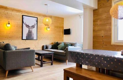 Genos Apartamento | Appartement T4 8 couchages spacieux et cosy au pied des pistes
