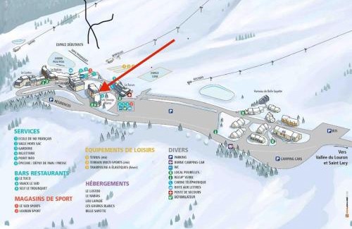 Genos Apartamento | Appartement T4 8 couchages spacieux et cosy au pied des pistes