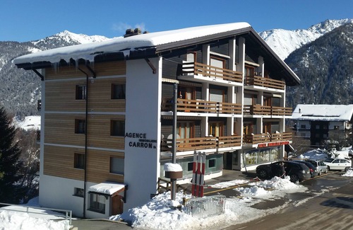 La Tzoumaz Apartamento | Apartamento rústico y confortable en La Tzoumaz, 4 Vallees, Suiza para 5 personas