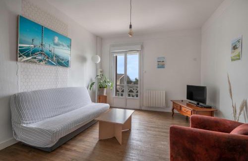 Le Cormier Apartamento | Appartement Vue mer pour 4 à 50m Plage