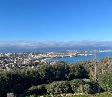 Plaine de la Brague Apartamento | Appartement vue mer accès plage