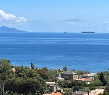 Sisco Apartamento | Appartement vue mer imprenable.