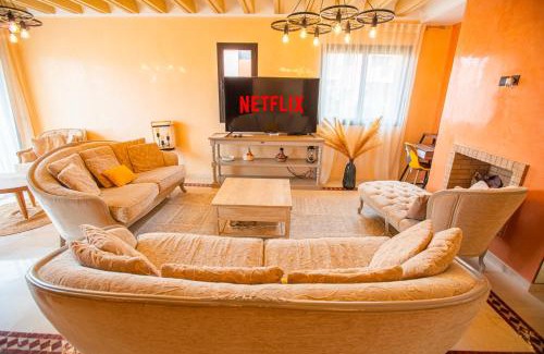 Ouahat Sidi Brahim Apartamento | Appartement XXL résidence privée piscine Dar Dmana
