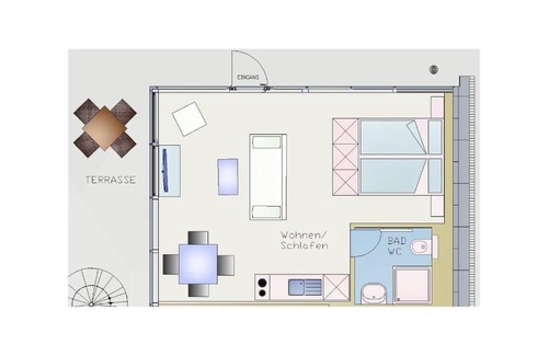 Geierswalde Apartamento | Appartment Düne 3 1OG Grundbelegung 2 Pers