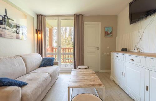 Le Touquet-Paris-Plage Apartamento | Appt 2 pièces cabine 6 pers avec piscine tennis parking gratuit 157