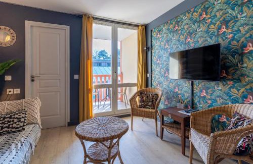Le Touquet-Paris-Plage Apartamento | Appt 2 pièces cabine 6 pers avec piscine tennis parking gratuit 164