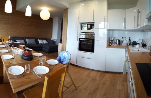 Bellentre Apartamento | Apartamento dúplex de 4 habitaciones 80 m2 Montchavin La Plagne renovado